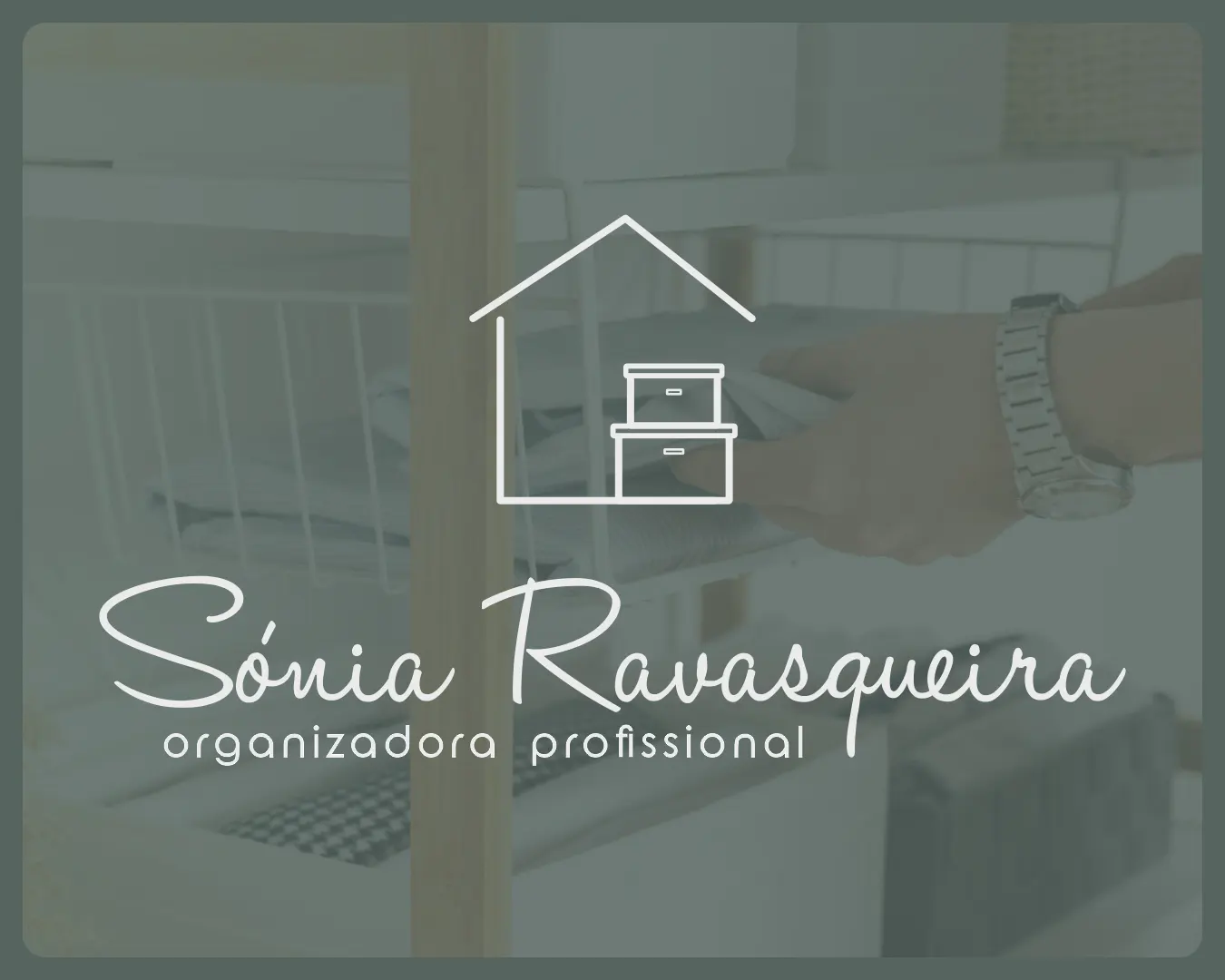 Logótipo Sónia Ravasqueira — organizadora profissional